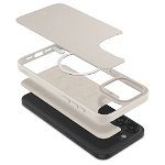 Carcasa Spigen Kajuk MagSafe compatibila cu iPhone 15 Pro Max Cream, Spigen