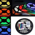 Banda RGB LED, cu telecomanda si joc de lumini multicolore, Easy to buy Shop