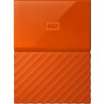 Western Digital HDD Extern 2TB, My Passport, 2,5 USB 3.0, Portocaliu