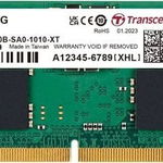 Memorie Transcend 16GB, JM DDR5 5600 SO-DIMM 1Rx8 2Gx8 CL46, 1.1V