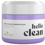 Balsam de curatare faciala 3 in 1 Bio Balance Hello Clean, cu acid hialuronic, pentru ten normal sau uscat, 100 ml