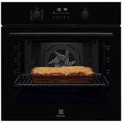 Cuptor incorporabil Electrolux LOF6P16Z, 72 l, Autocuratare pirolitica-3 moduri, 45 de programe predefinite, Timer cu display electronic, Grill, Blocare de siguranta pentru copii, Clasa energetica A++, Sticla neagra Cuptor incorporabil Electrolux LOF6P16Z, 72 l, Autocuratare pirolitica-3 moduri, 45 de programe predefinite, Timer cu display electronic, Grill, Blocare de siguranta pentru copii, Clasa energetica A++, Sticla neagra