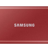 SSD Portabil Samsung T7, 1TB, USB-C 3.2, Red