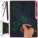 Tableta grafica pentru copii,Scris si desenat,Dimensiune 16 inch,Roz, 
