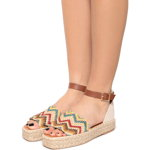 Sandale dama Karis, Multicolor, Adona