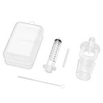 Dispenser Gradat Tip Suzeta Teno®, administrare medicamente sugari, 6 piese, usor de folosit, 10ml, transparent, Teno