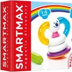 SmartMax My First Stacking Rings, Set magnetic 10 piese, 1-5 ani, SmartMax