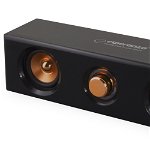 Sistem audio 2.0 Esperanza Tango, 5W, 5V, 20Hz-18kHz, 23,7 x 6,7 x 7,7cm, negru, Esperanza