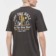 Vans tricou din bumbac culoarea gri, cu imprimeu, Vans