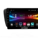 Navigatie AUTONAV PLUS Android GPS Dedicata Seat Ibiza 2008-2015, Model Classic, Memorie 16GB Stocare, 1GB DDR3 RAM, Display 9" Full-Touch, WiFi, 2 x USB, Bluetooth, CPU Quad-Core 4 * 1.3GHz, 4 * 50W Audio, Intrare Subwoofer, Amplificator