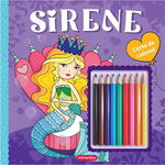 Sirene - Carte de colorat, Kreativ