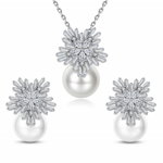 Set bijuterii elegant cu perle Emelia