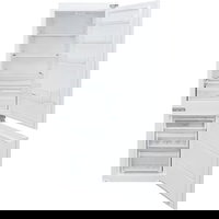 Combina frigorifica incorporabila Candy BCBS 172 T/N, 248 l, Usa reversibila, Sistem de ventilatie Air, Clasa F, H 177 cm, Alb