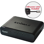 Switch EDIMAX ES-5500G v3, 5-Port-uri 10/100/1000 Mbps, EdiMax