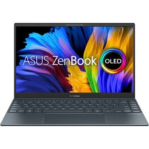 Laptop ultraportabil ASUS Zenbook 13 OLED UX325EA cu procesor Intel Core i5-1135G7 pana la 4.20 GHz, 13.3", Full HD, 8GB, 512GB SSD, Intel Iris Xe Graphics, Free Dos, Pine Grey