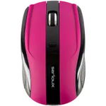 Mouse Wireless Serioux Rainbow 400, USB, Purple