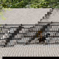 Gossi padoc pentru caini de exterior, 16,89 m2, otel, Gossi