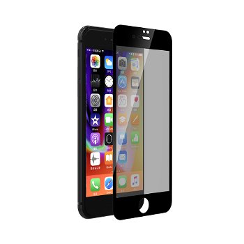 
Folie iPhone 8 Plus / 7 Plus / 6s Plus / 6 Plus Devia Sticla Privacy Full Black (0.26mm, 9H) 