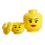 Figurină depozitare LEGO® Girl, Ø 24,2 cm, LEGO®