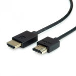 Cablu HDMI Ultra HD (UHD-1) activ T-T Negru 5m, Roline 11.04.5915, Roline