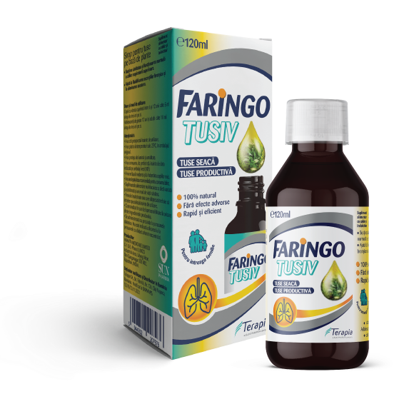 Faringo Tusiv Sirop, 120 ml, Terapia
