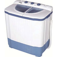 Masina de spalat rufe semiautomata Albatros WMS 4.5P, 4.2 kg, 3 kg stoarcere (Alb/Albastru), ALBATROS