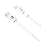 Cablu USB type C - iPhone Lightning 1m 3A PD20W alb XO-NB189A, XO