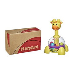 Jucarie interactiva, Hasbro, Girafa, Cu sunete, 24 x 14 x 12 cm, 6 luni+, Multicolor