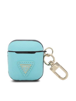 Guess Etui pentru căști Not Coordinated Keyrings RW1521 P2301 Albastru, Guess