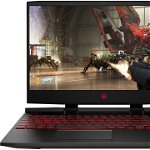 Notebook / Laptop HP Gaming 15.6'' OMEN 15-dc1000nq, FHD IPS, Intel® Core™ i5-8300H Processor (8M Cache, up to 4.00 GHz), 8GB DDR4, 1TB 7200 RPM + 128GB SSD, GeForce RTX 2060 6GB, FreeDos, Shadow Black