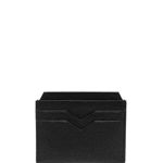 VALEXTRA VALEXTRA Leather credit card case BLACK, VALEXTRA
