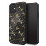 Husa de protectie Guess Double Layer Glitter pentru iPhone 11 Pro Max, Black