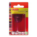 ASCUTITOARE DUBLA BUTOIAS PLASTIC/BLISTER, Herlitz