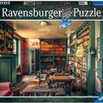 Ravensburger Ravensburger 1000 de piese Locuri pierdute Biblioteca castelului misterios, Ravensburger