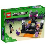 LEGO Minecraft: Arena din End 21242, 8 ani+, 252 piese
