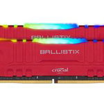 Memorie Crucial Ballistix Black RGB 64GB (2x32GB) DDR4 3200MHz CL16 Dual Channel Kit