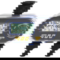 Programator de irigatii digital automat cu doua racorduri, VidaXL