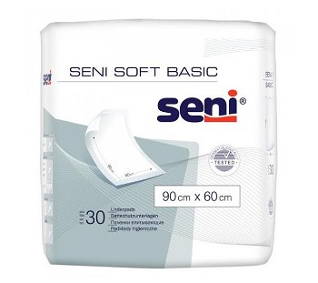 Aleze igienice Soft Basic, 90 x 60 cm, 30 bucati, Seni