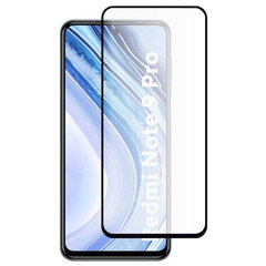 Folie de protectie Ecran OEM pentru Xiaomi Redmi Note 9 Pro / Note 9S, Sticla Securizata, Full Glue, 5D, Neagra, GSMnet