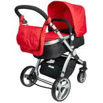 Carucior 2 in 1 KidsCare cu Parte Sport si Landou Veneto Gri, KidsCare