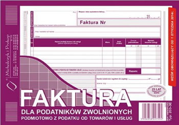 FACTURA A5 2SKL.TVA RELEASE 203-3E POS. PRINT - 203-3E, Michalczyk & Prokop