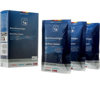 Kit curatare masina de spalat vase BOSCH 00312257, 4 cutii a cate 3 plicuri/45g