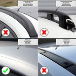 Bare transversale Menabo Delta Black pentru Renault Scenic X Mod, 5 usi, model 2009-2013