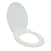 Capac WC Eurociere Atlantic, polipropilena, alb, 45 x 37 cm, Eurociere