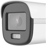 Camera supraveghere exterior IP Hikvision ColorVu Lite DS-2CD1027G0-L-2.8MM, 2 MP, lumina alba 30 m, 2.8 mm, PoE