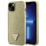 Husa tip Carcasa pentru iPhone 14 cu design de lux auriu., Guess