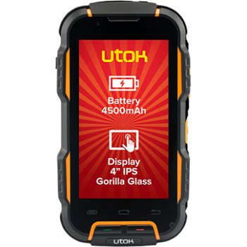 Smartphone UTOK Dorel 4, Quad Core, 8GB, 1GB RAM, Dual SIM, 3G, Black