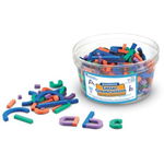 Set constructie magnetic - Litere si cifre, Learning Resources