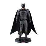 Figurina articulata de colectie Batman, Dark Vengeance, 18 cm, gri, stativ inclus, IdeallStore