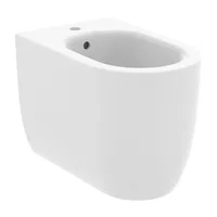 Bideu pe pardoseala Atelier Blend Curve alb mat